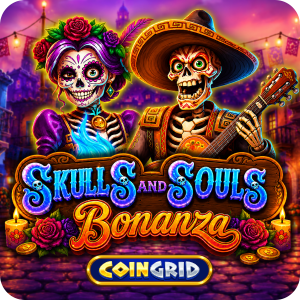 Skulls and Souls Bonanza Coin Grid
